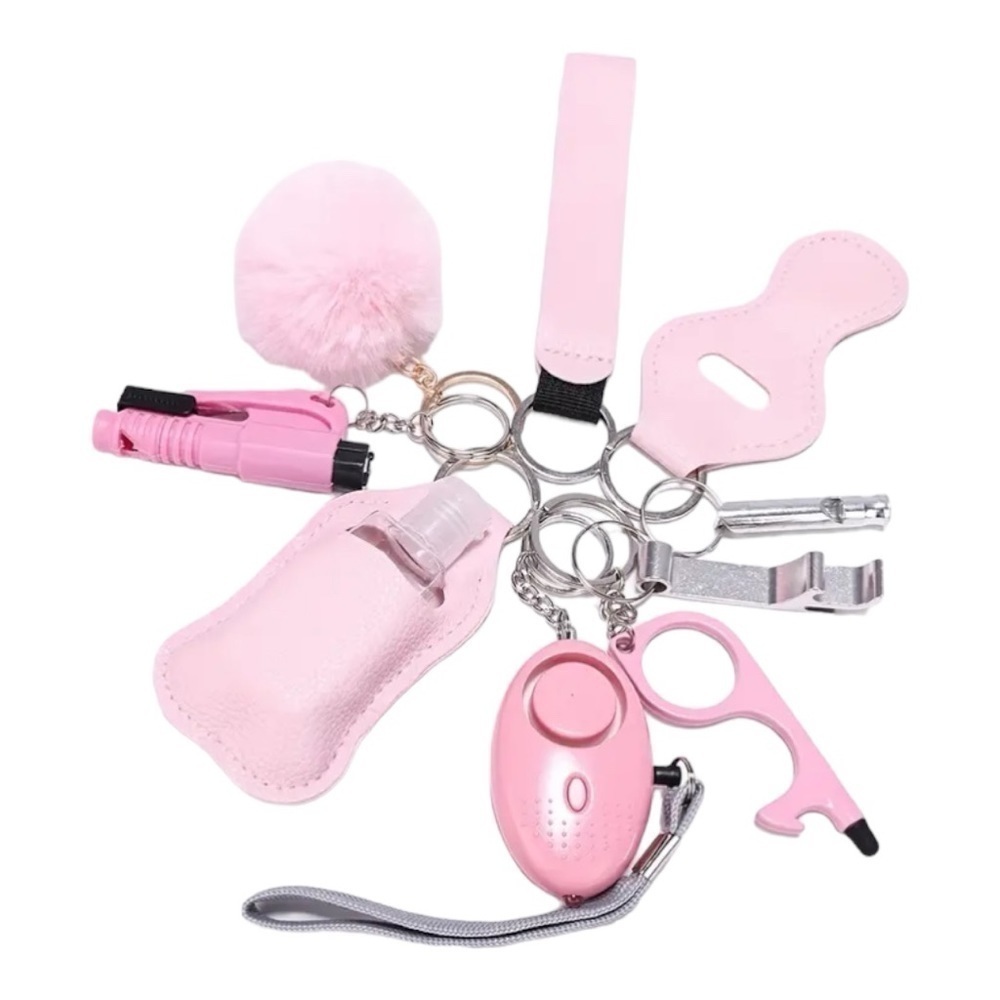 NWT PROTECT YOURSELF-BE PREPARED-SAFETY KEYCHAIN